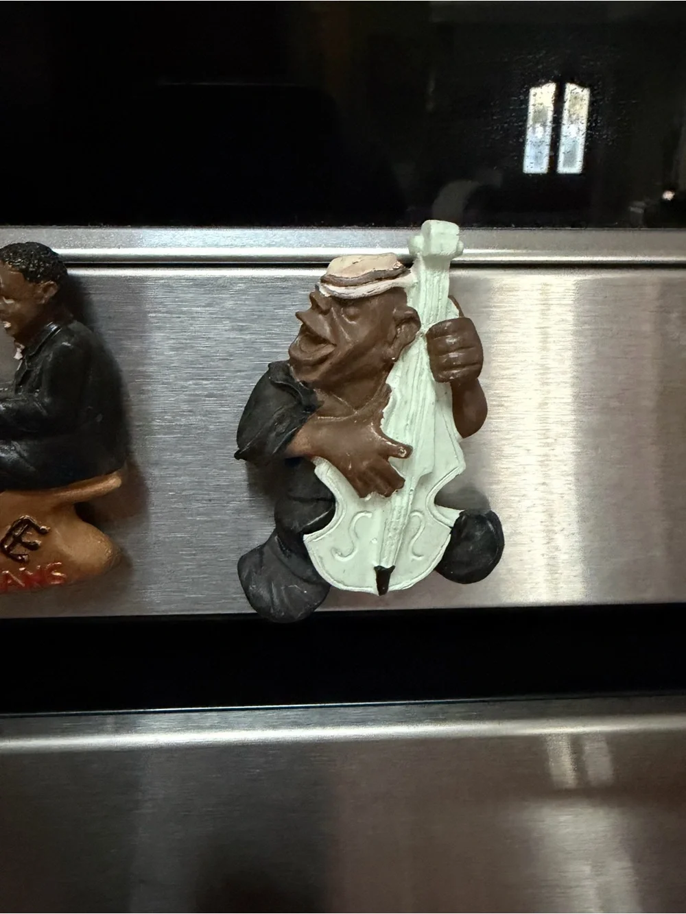 New Orleans Jazz Musician Refrigerator Magnets  Decor Set